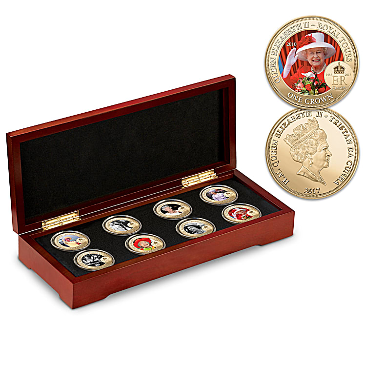 Queen Elizabeth II Royal Canadian Tours Coin Collection