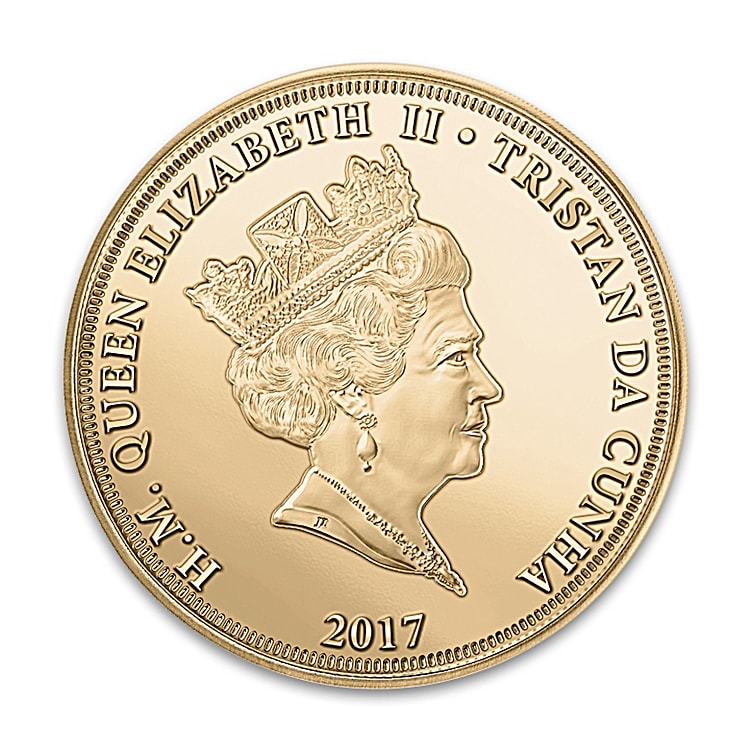 コレクション old coin of queen elizabeth II Queen Elizabeth II Royal Canadian Tours 24K Gold Genuine Legal