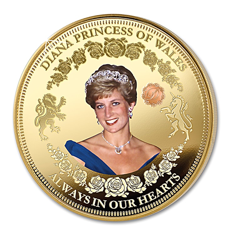 The Princess Diana 20th Anniversary Legacy 24K Gold-Plated