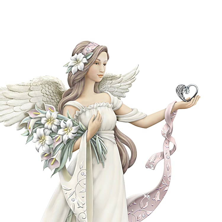 Karen Hahn On Wings Of Love Angel Figurine Collection