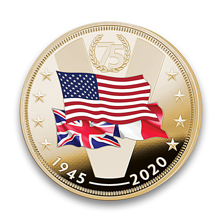 The World War II Victory 75th Anniversary 24K Gold-Plated Proof