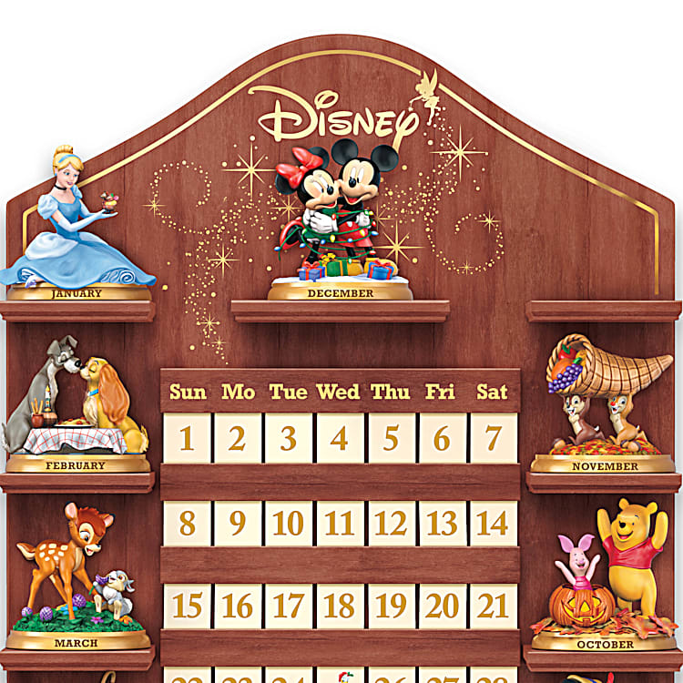 Disney Magical Moments Perpetual Calendar Collection With Custom