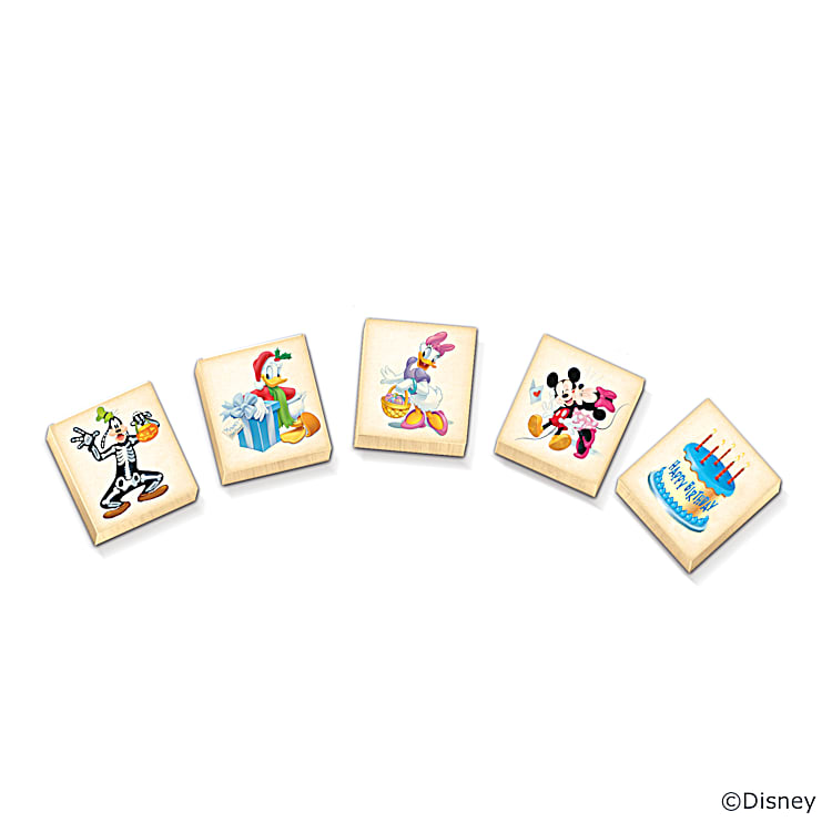 ダンバリーミント　ディズニー永久カレンダー Disney Magical Moments Perpetual Calendar Collection With Custom