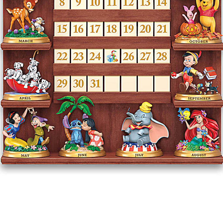 Disney Magical Moments Perpetual Calendar Collection With Custom