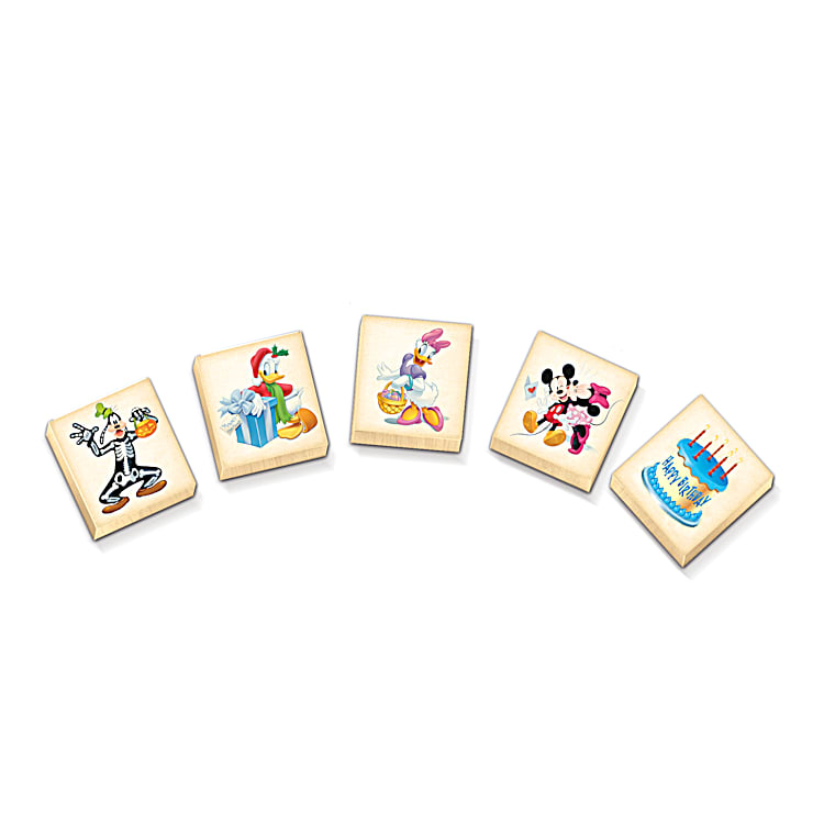 ダンバリーミント　ディズニー永久カレンダー Disney Magical Moments Perpetual Calendar Collection With Custom