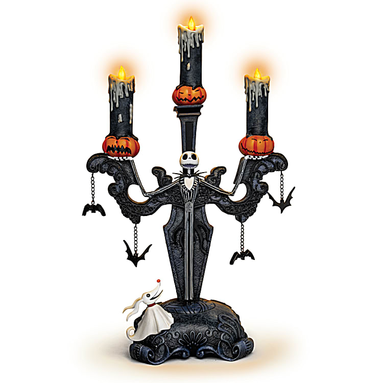 美品！NIGHT MARE BEFORE CHRISTMAS キャンドルホルダー Disney Nightmare Before Christmas Candelabra Candlestick