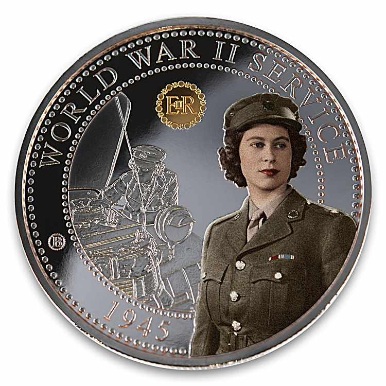 The Queen Elizabeth II 99.9% Platinum-Plated Jubilee Proof Coin