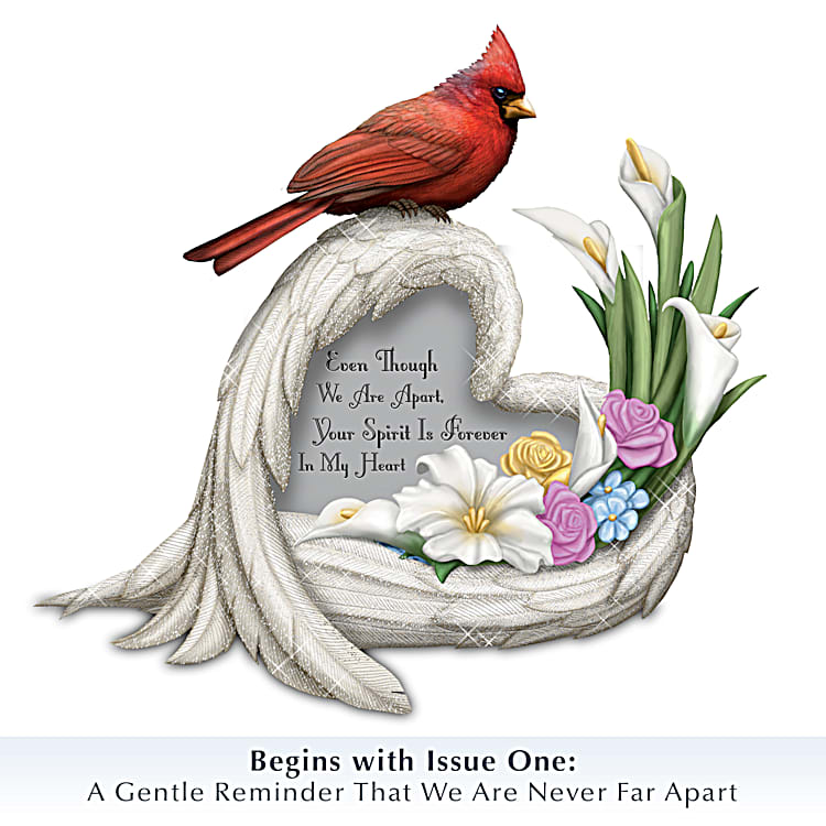 On Angels Wings Memorial Figurine Collection By Artist Blake