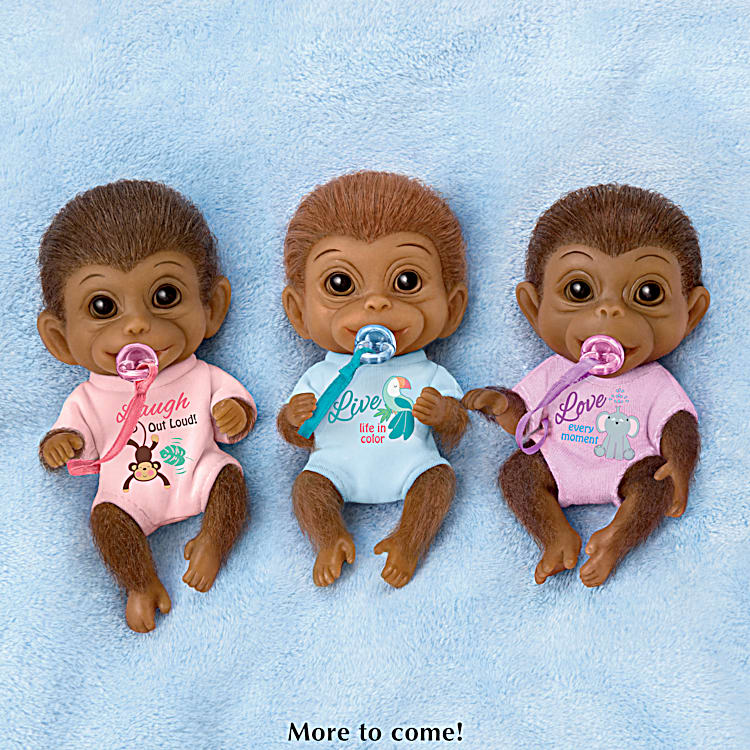 Silicone monkey babies store