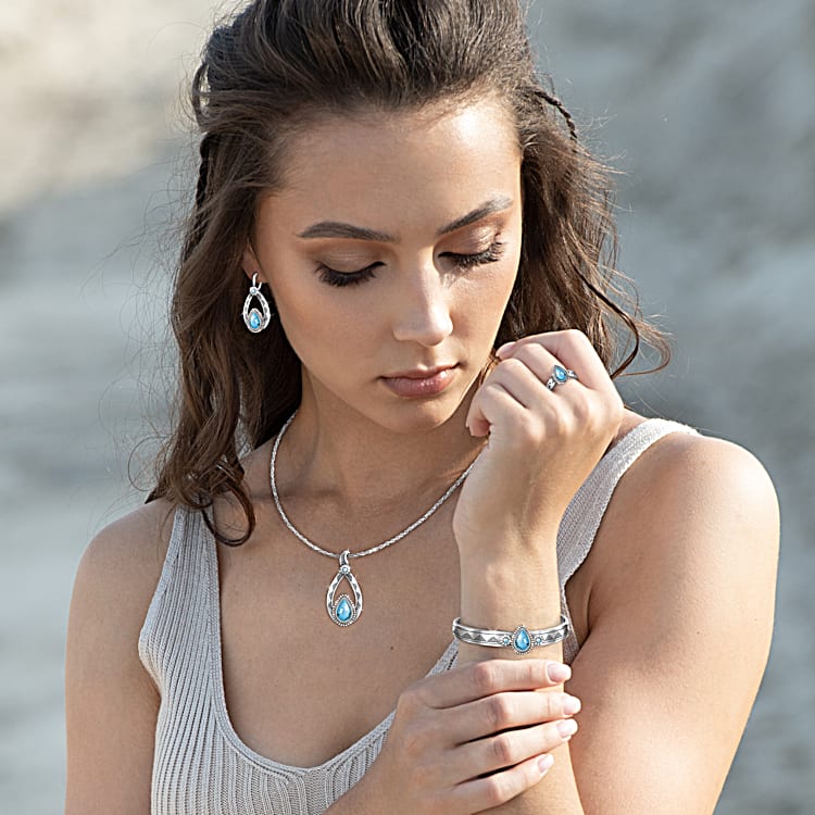 Spirit Of The Southwest Turquoise Jewellery Collection Including