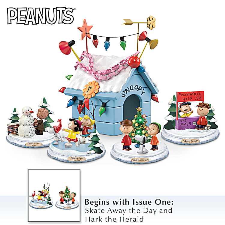 Peanuts: A Charlie Brown Christmas Wooden Collectible Set