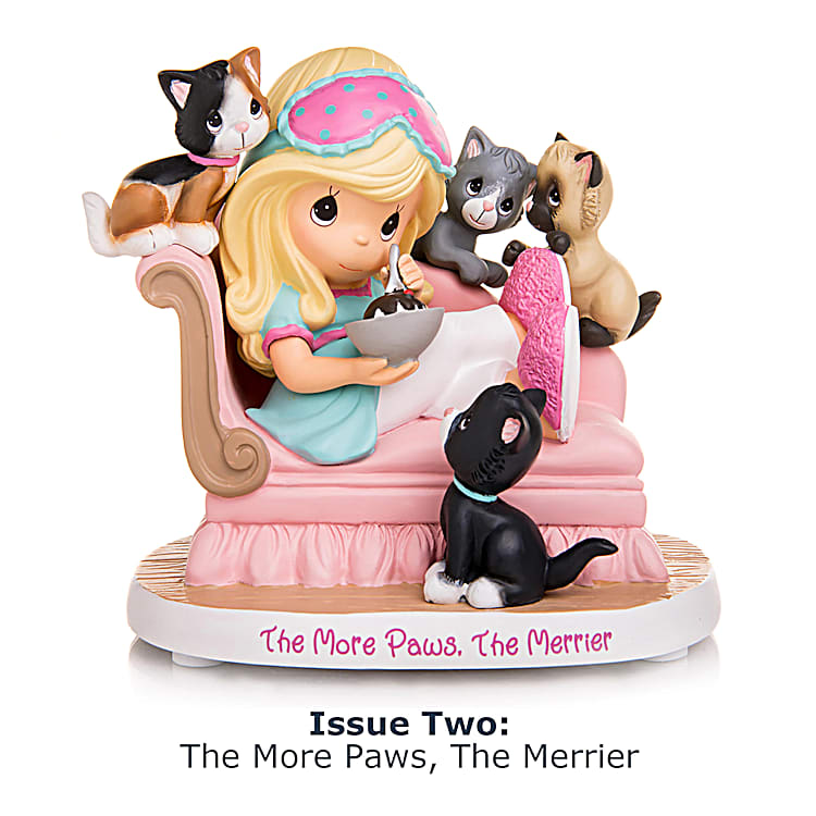 Precious Moments You Had Me At Meow Hand-Painted Cat-Themed Collection