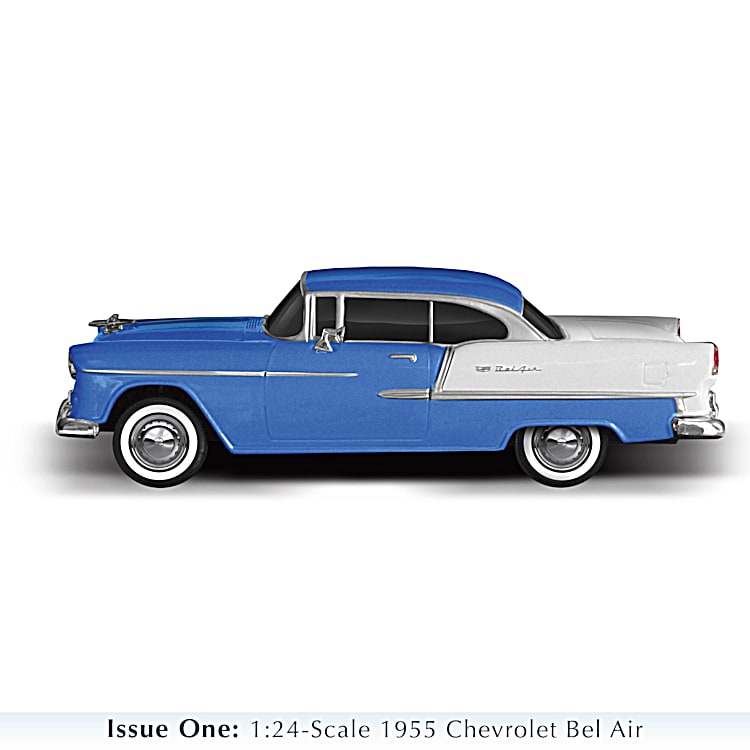 Tri-Five 1:24-Scale Chevrolet Bel Air 3-Car Sculpture Collection