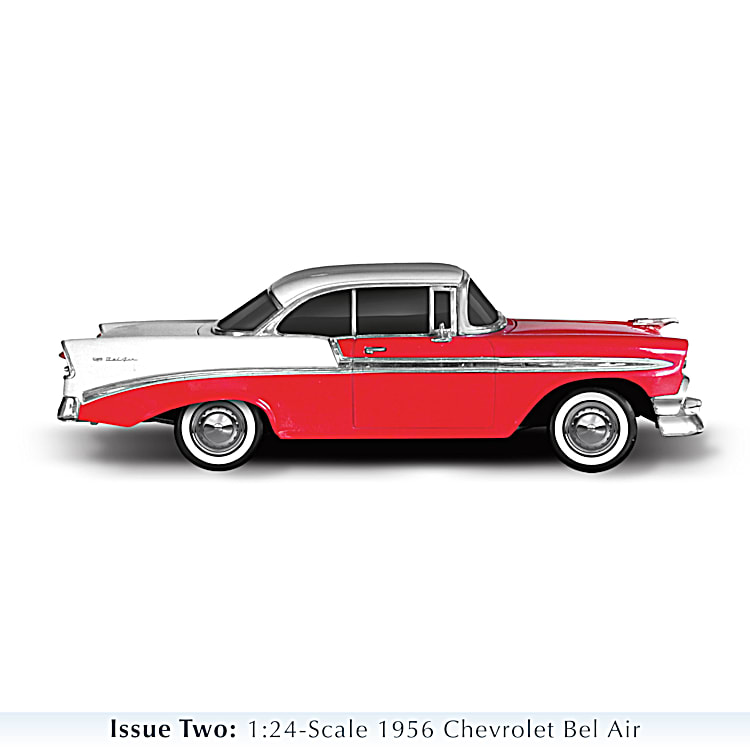 Tri-Five 1:24-Scale Chevrolet Bel Air 3-Car Sculpture Collection