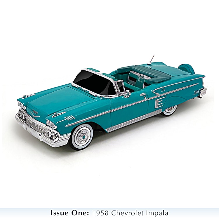 Chevrolet Impala, The Beginnings Of A Legend 1:24-Scale Sculpture  Collection Featuring The 58, 60, 62, And 65 Models & More With A Custom  Display