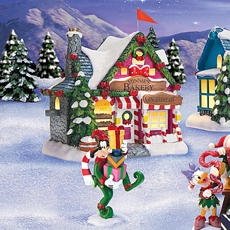 Disney Very Merry Holiday Illuminated Christmas Village Collection