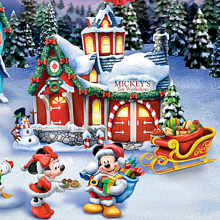 Village de noel miniature disney deals