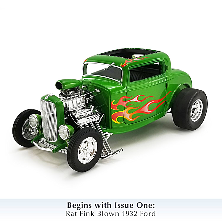 Ultimate Kustom Rat Fink 1:18-Scale Hot Rod Diecast Vehicle