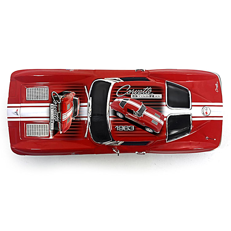 The Mid Year Magic Of The Corvette 1 24 Scale Sculpture Collection Featuring The 63 64 65 Chevrolet Corvette Coupe Models And More