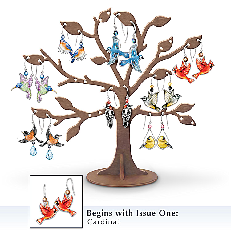 Earrings birds clearance