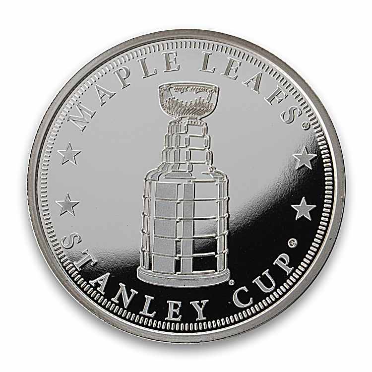 Toronto Maple Leafs® NHL® Stanley Cup® Champions 99.9% Proof Coin