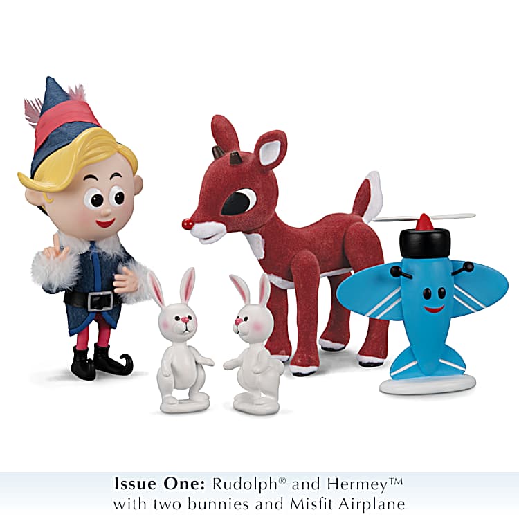 Rudolph The Red-Nosed Reindeer Poseable 1:1-Scale Hand-Painted