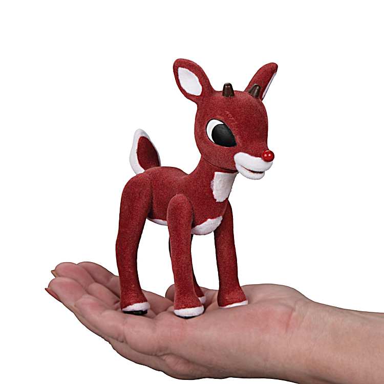 Rudolph The Red-Nosed Reindeer Poseable 1:1-Scale Hand-Painted