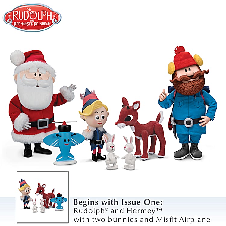 Rudolph The Red-Nosed Reindeer Poseable 1:1-Scale Hand-Painted