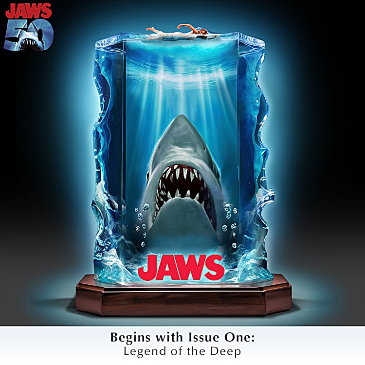 JAWS Illuminated Crystalline Sculpture Collection Inspired By The