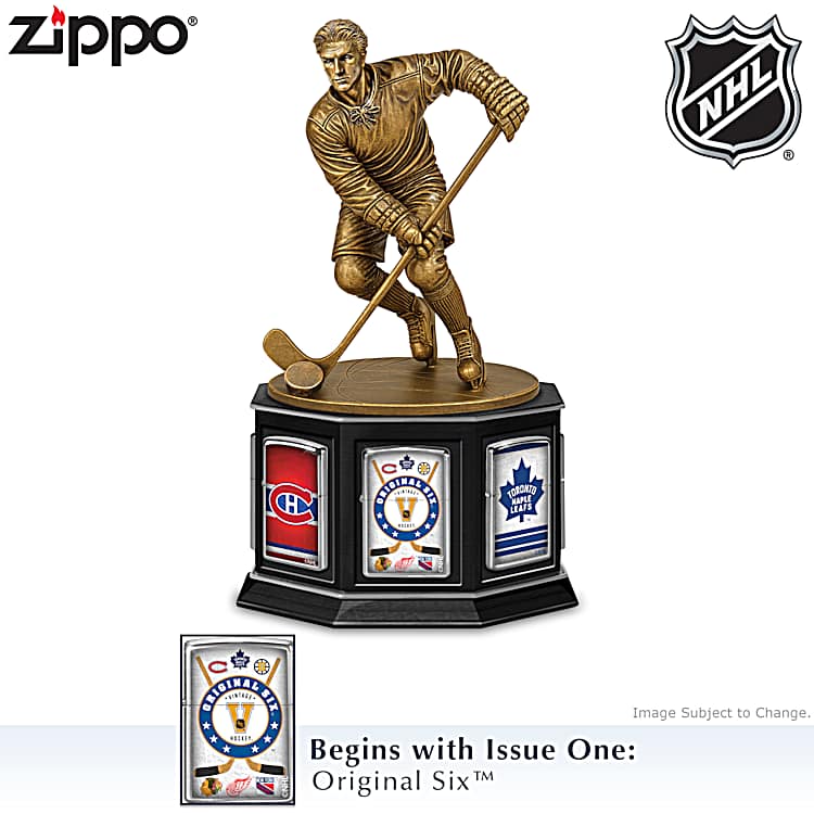 Zippo® Lighters Featuring The NHL® Original Six™ Teams With Bronze