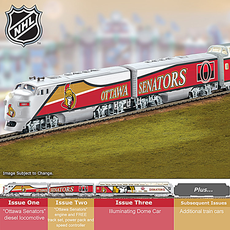 HO-Scale NHL® Ottawa Senators® Express Electric Train Collection