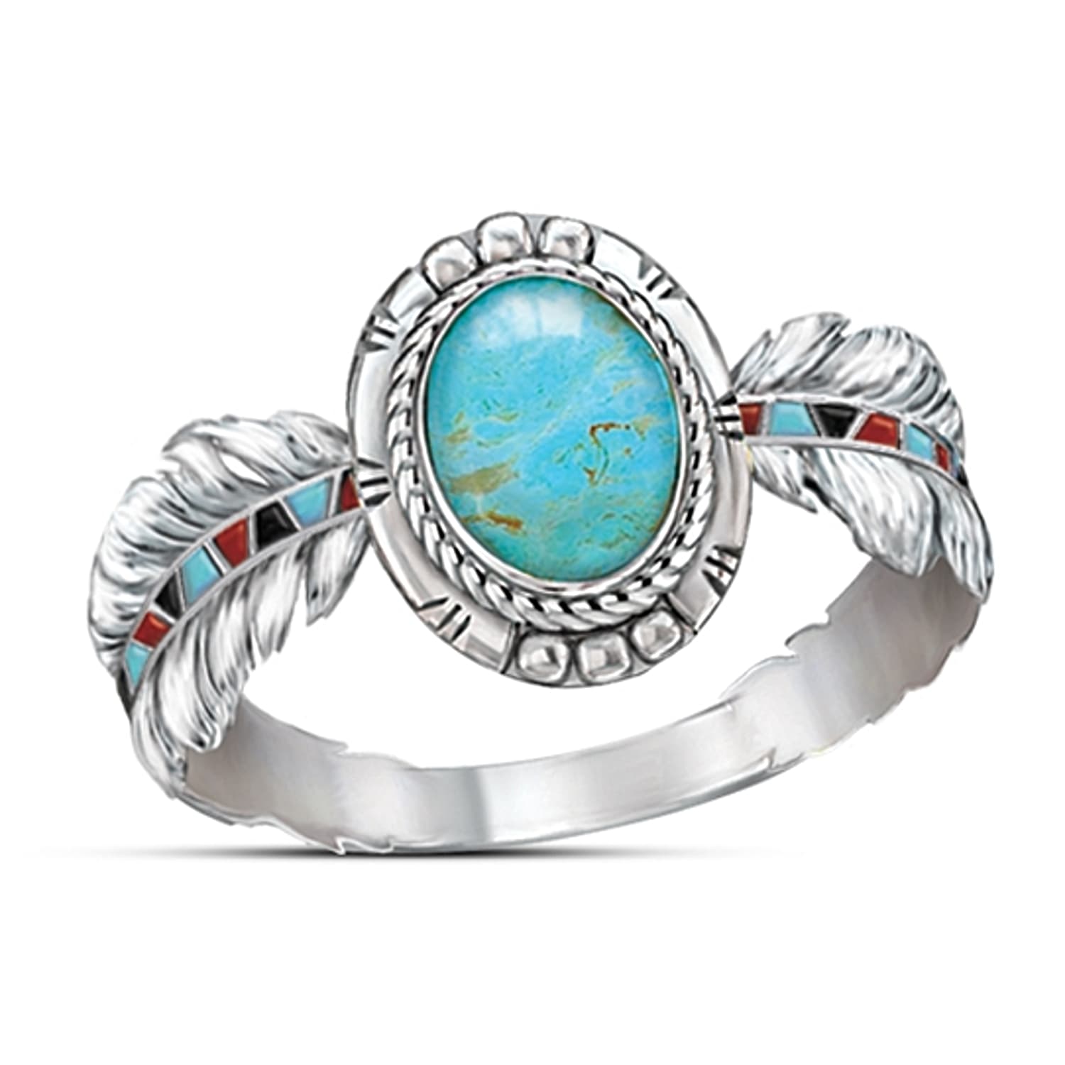 Sterling turquoise ring clearance