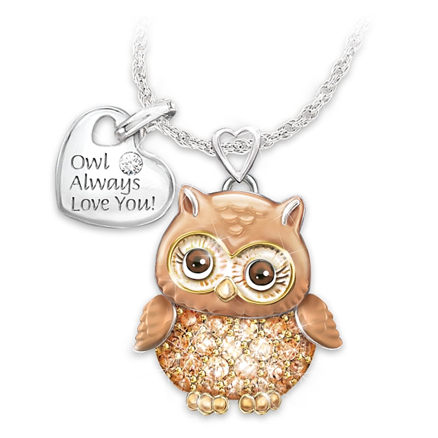 Love you necklace gold top