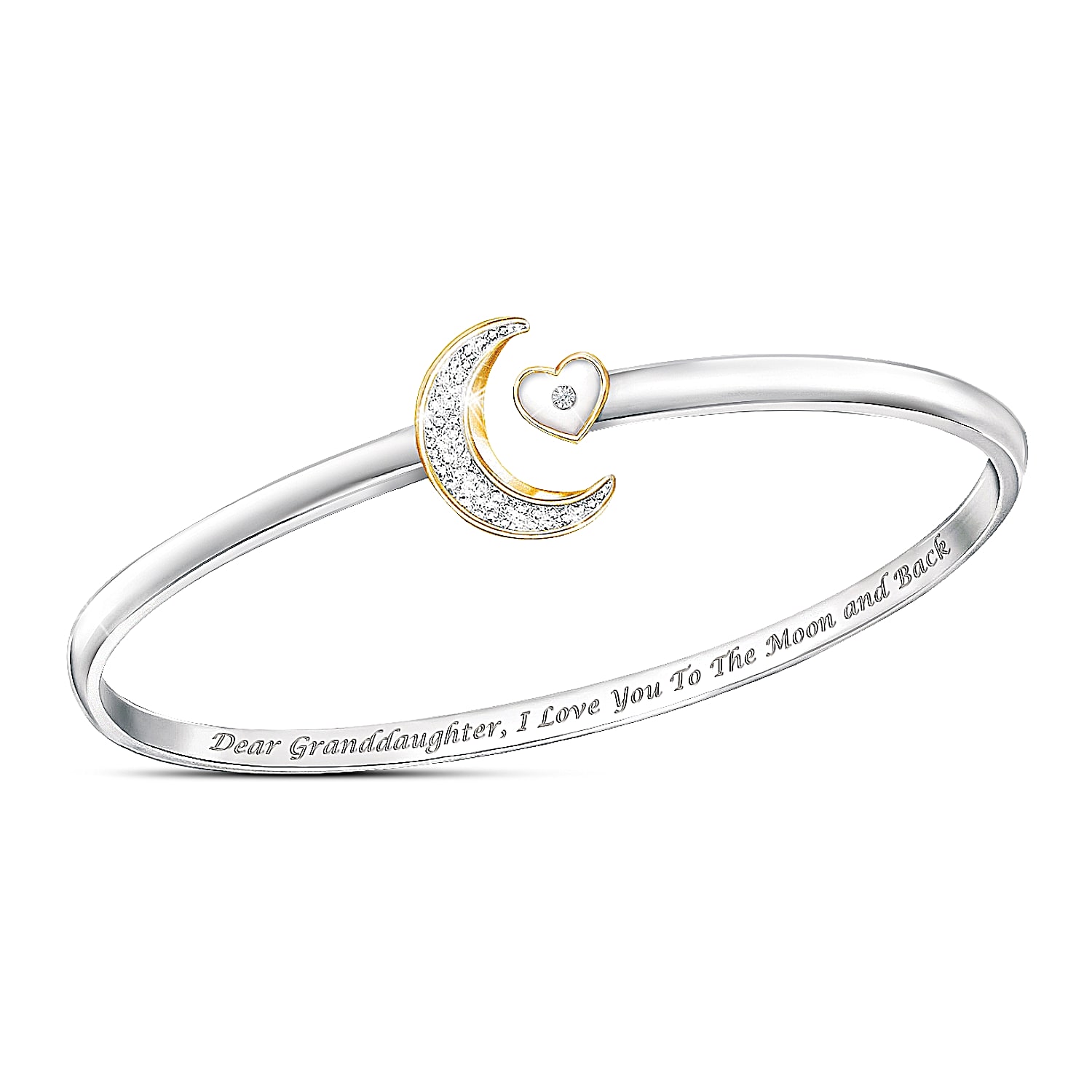 I Love You To The Moon And Back Bracelet