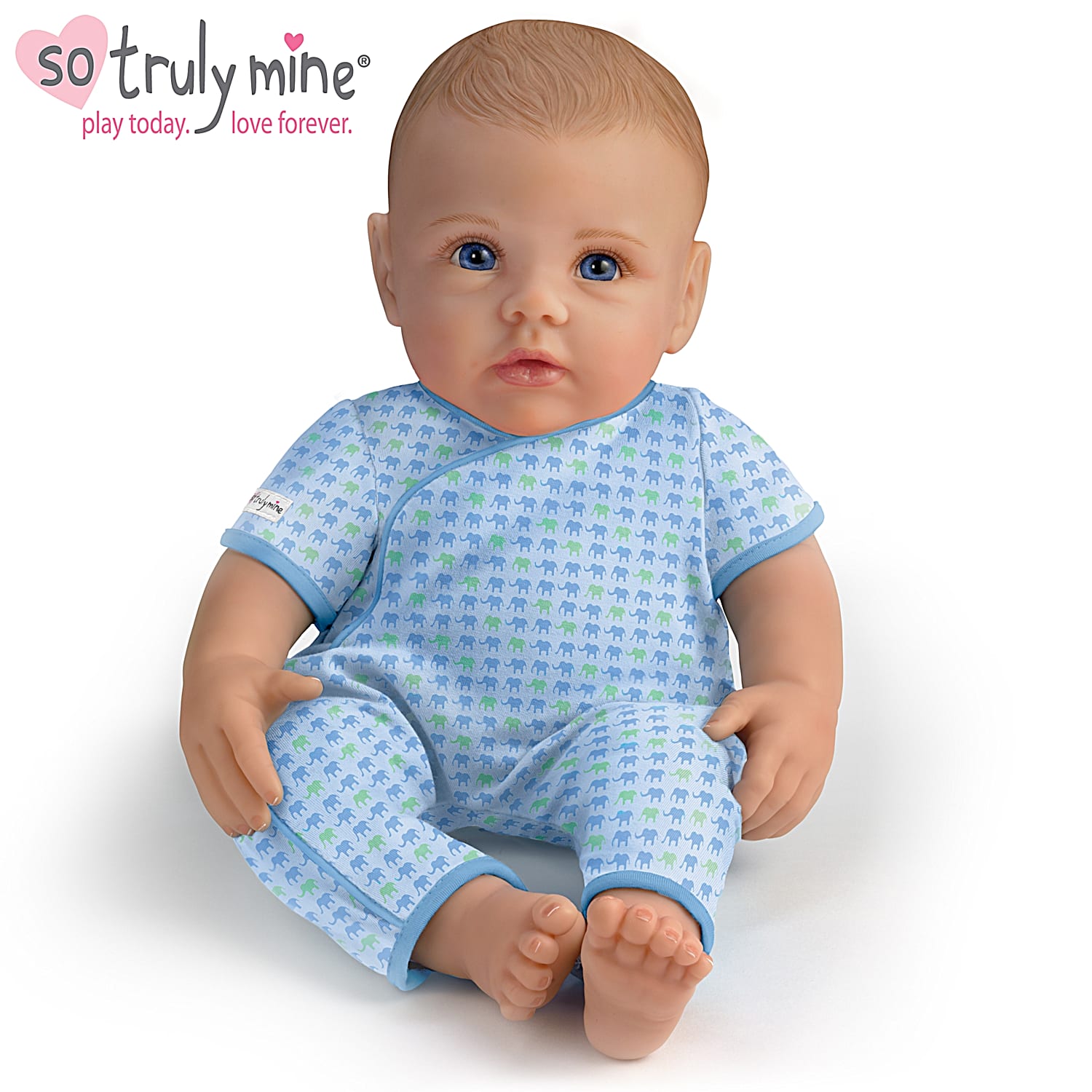 Blue baby doll 2025