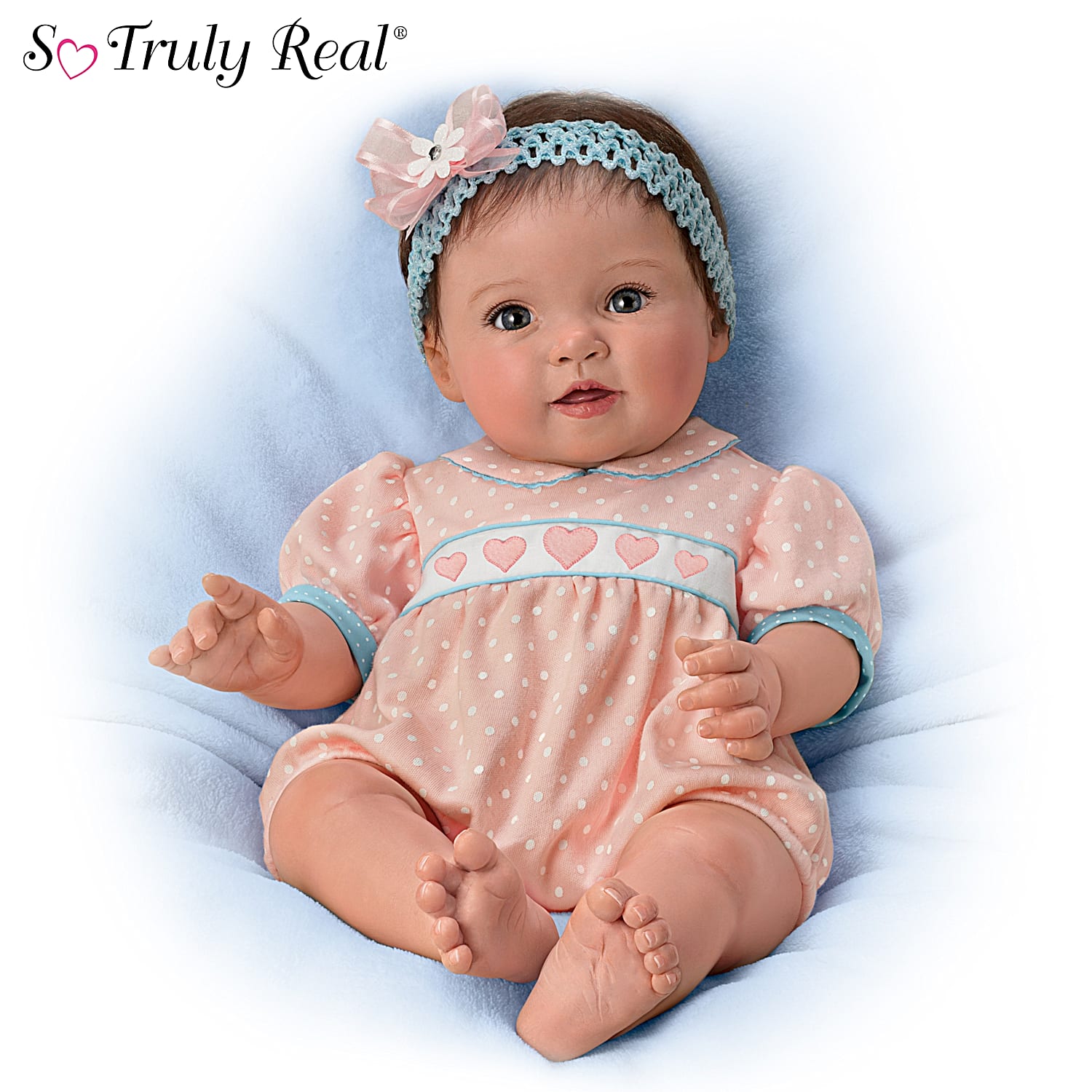 Ping Lau Littlest Sweetheart Realistic Baby Doll