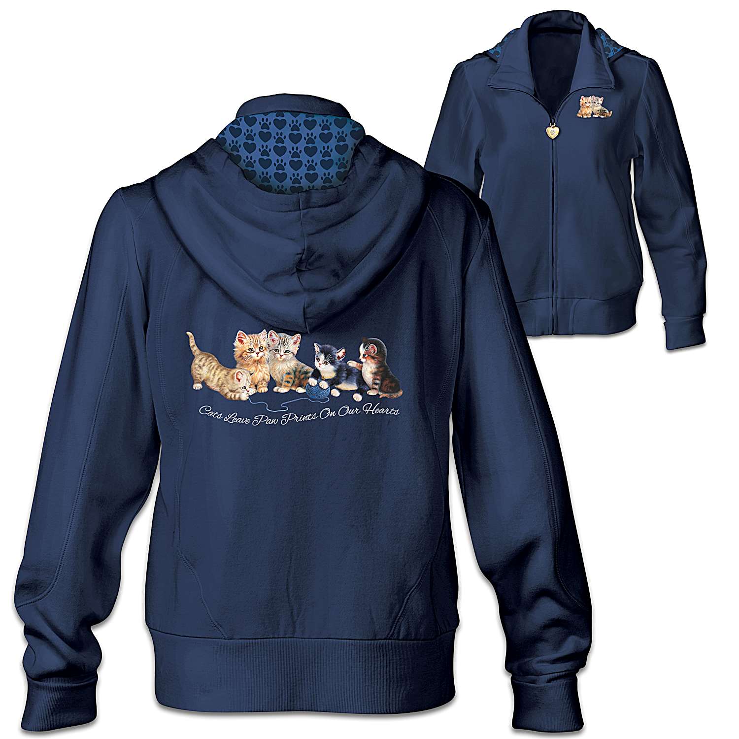 Kitty Kat Cute Women s Hoodie