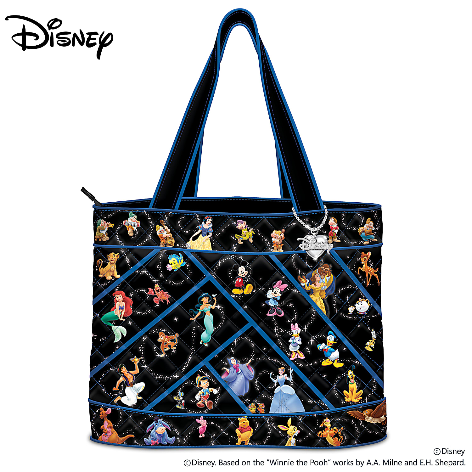 Bradford exchange disney tote sales bag
