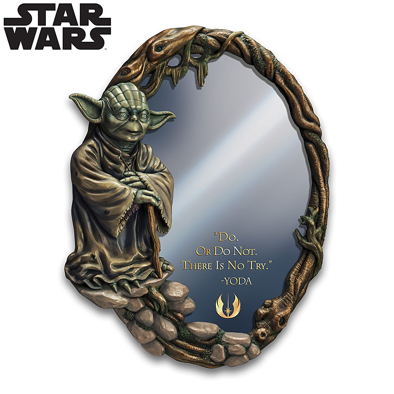 Bradford exchange shop yoda lamp