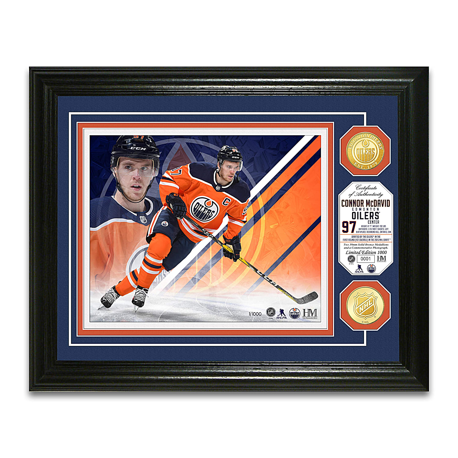 Hallmark : 2023 Keepsake NHL® Edmonton Oilers® Connor McDavid Ornament (71)