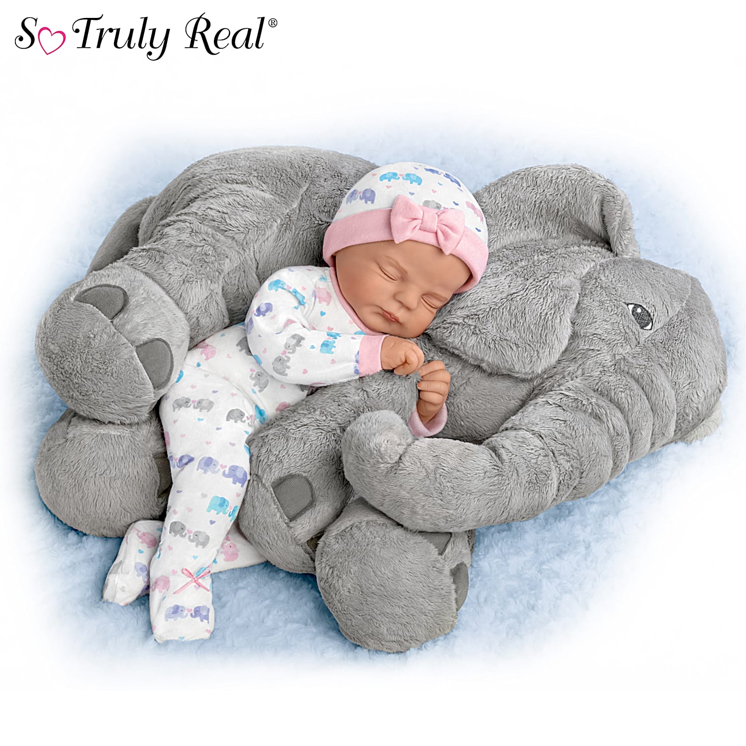Elephant doll for baby sale