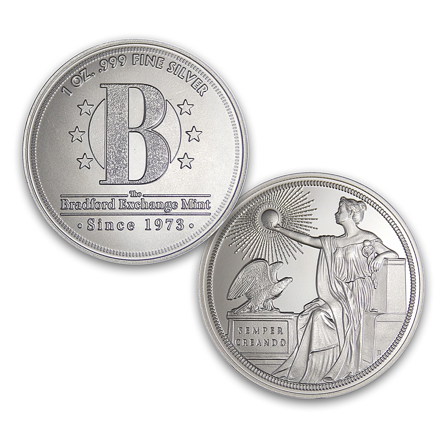 1 Oz Silver Coin - .999 Pure (Random Design) - Money Metals Exchange