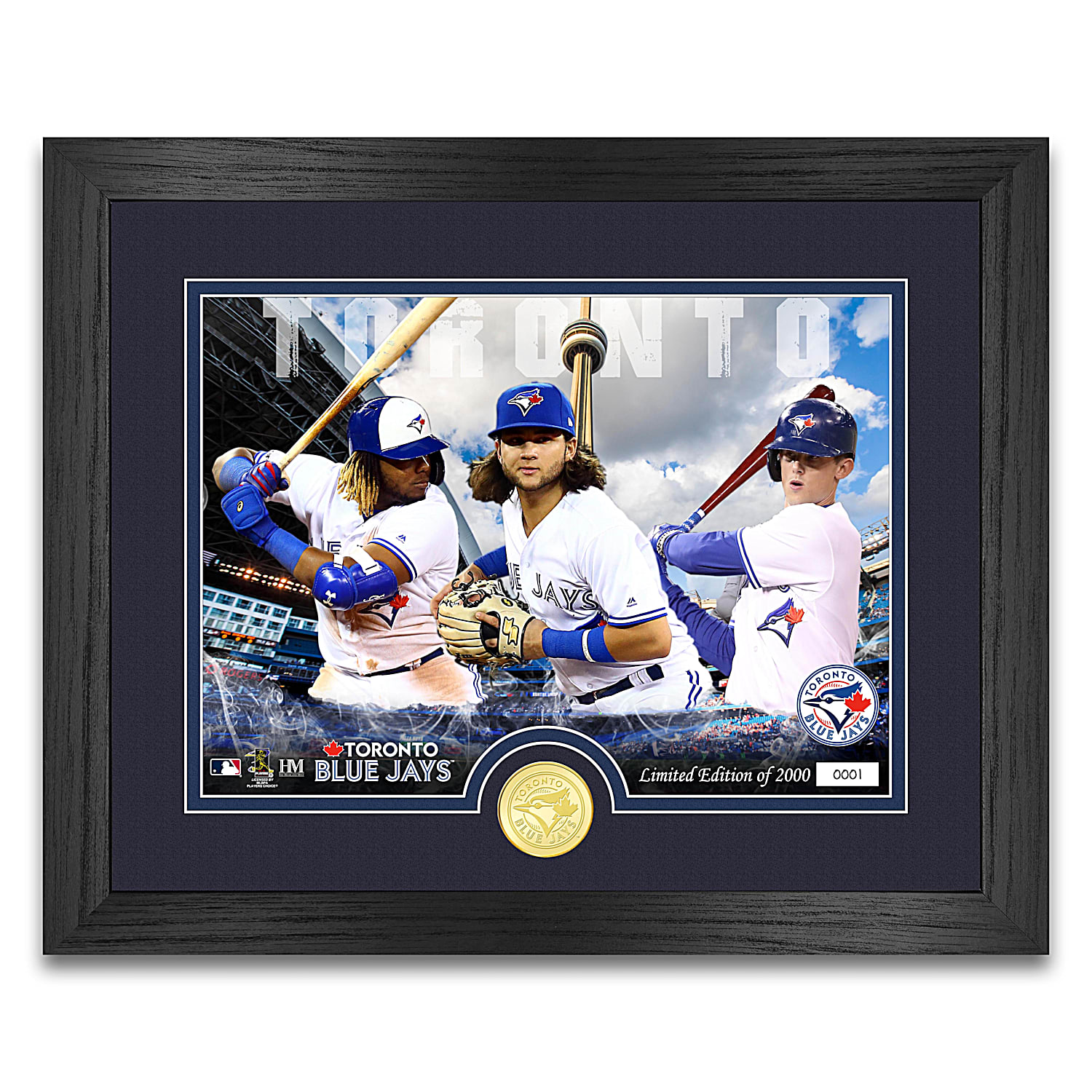Ready to Frame Bo Bichette Toronto Blue Jays Matted Picture 