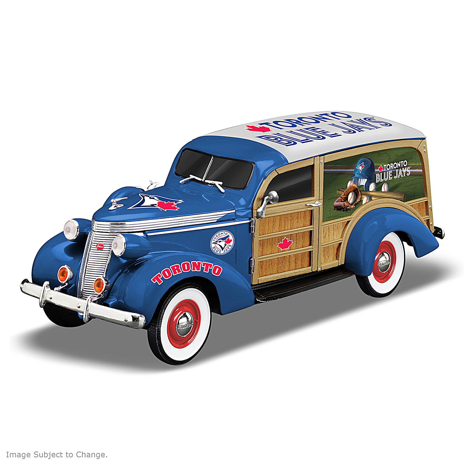 Cruising To Victory Toronto Blue Jays MLB 1:18-Scale Vintage-Style