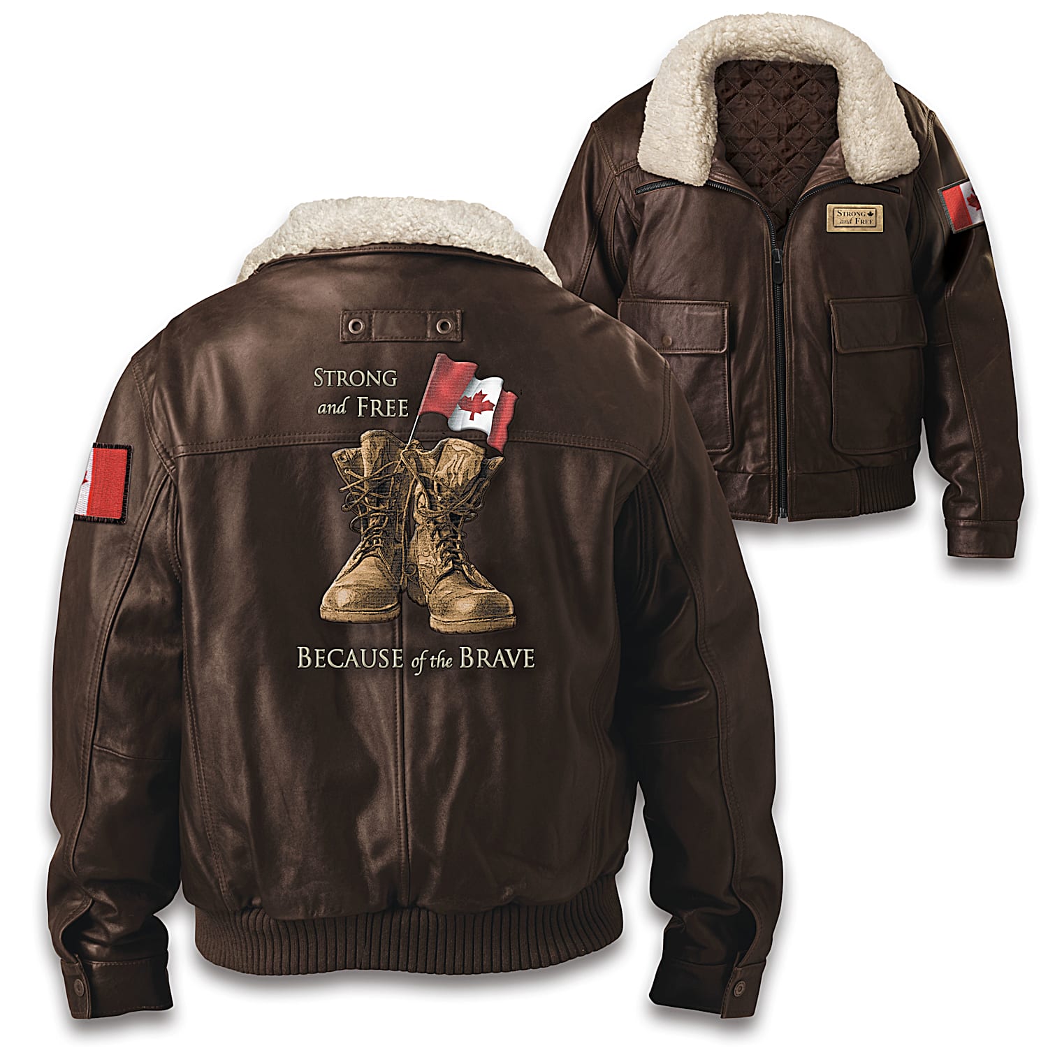 Strong And Free Men s Jacket