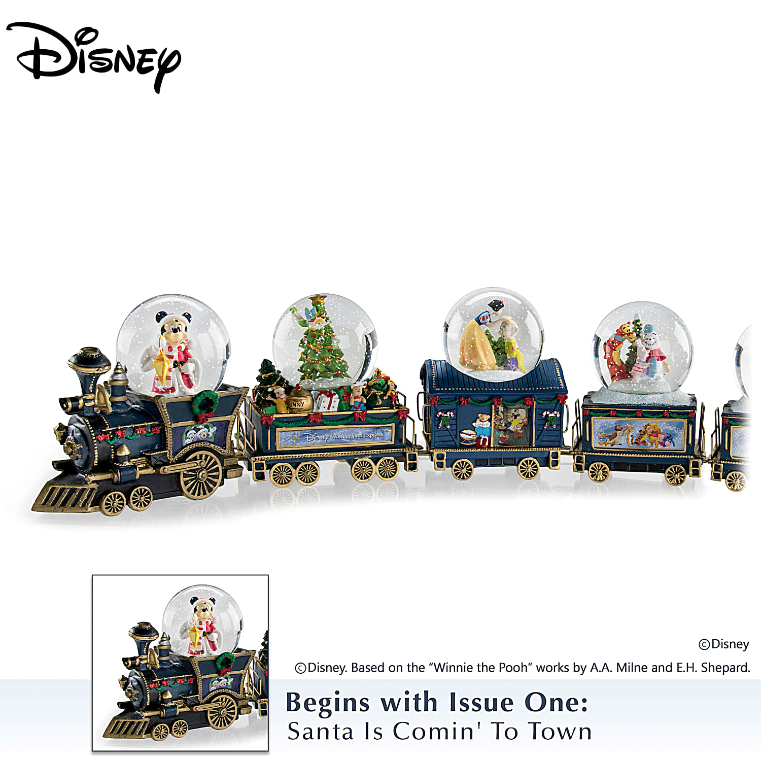 Winnie the pooh outlet christmas train set