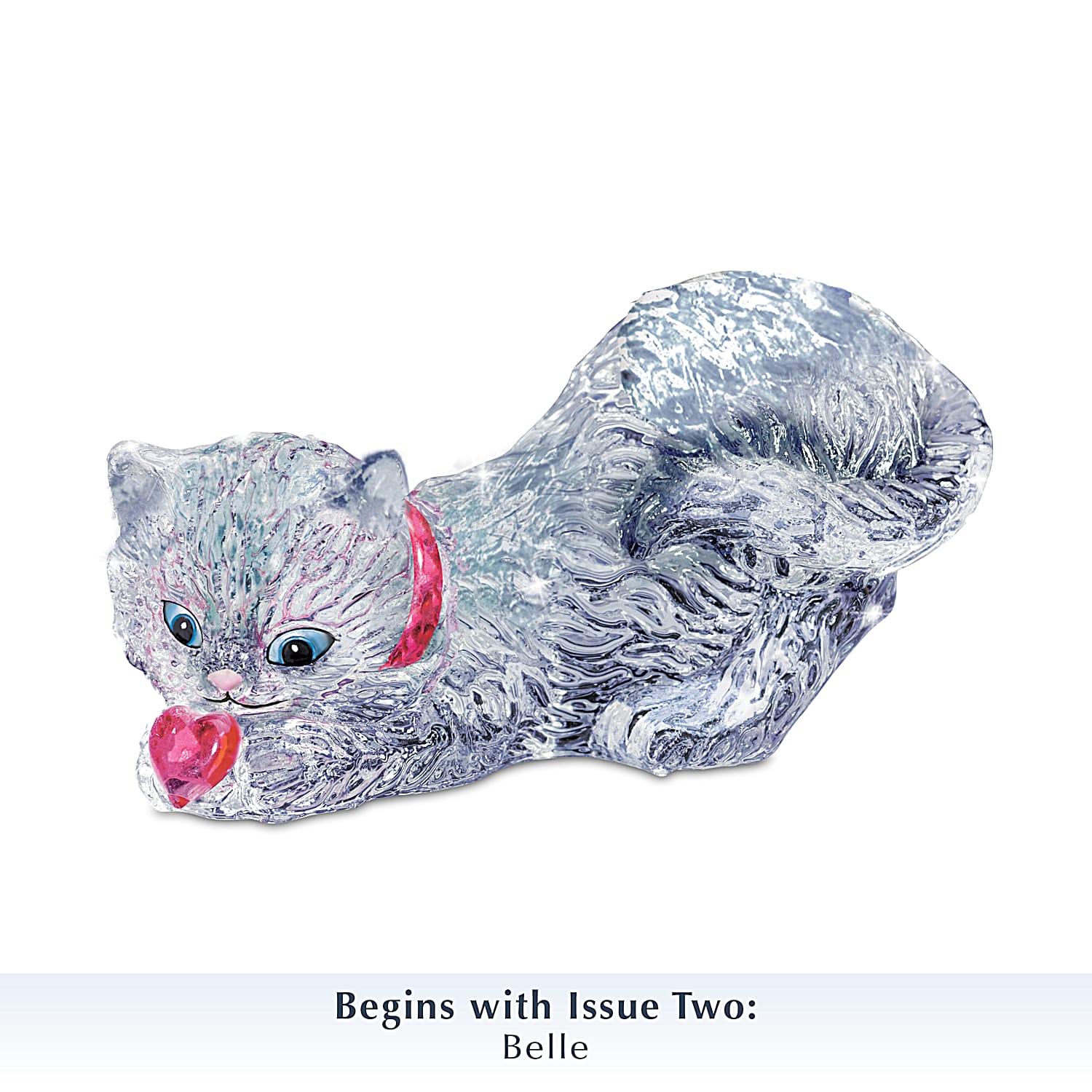 family cats　0507 The Daintypaw Cats | Small Animal Figurines | Li'l Woodzeez