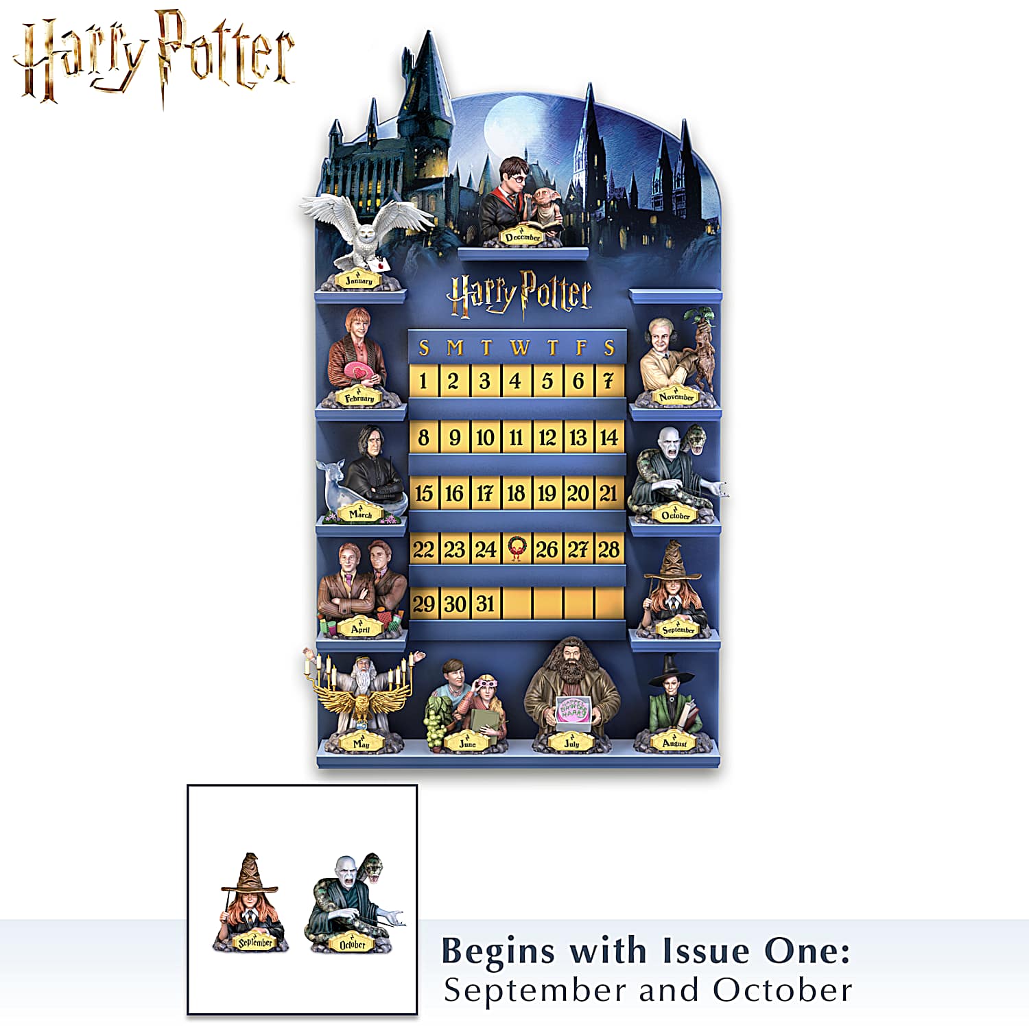Harry potter castle advent calendar clearance