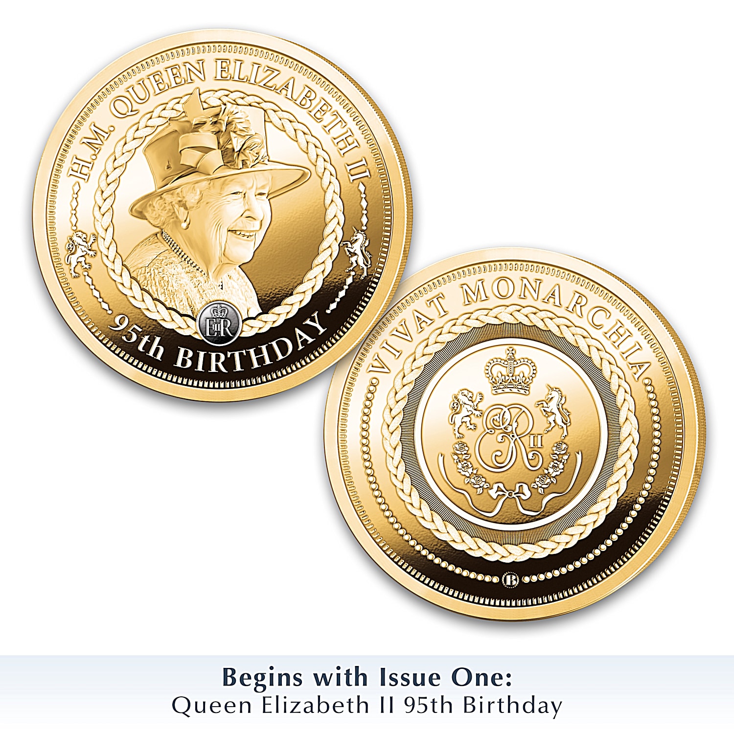 Her Majesty Queen Elizabeth II Life & Legacy 24K Gold-Plated Proof