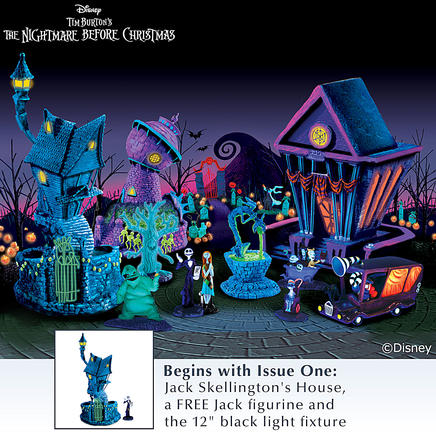 Tim Burtons The Nightmare Before Christmas Black Light